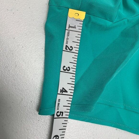 Xersion Running Shorts sz 4X Plus Green Inner Liner Zip Pockets New NWT - Picture 2 of 9